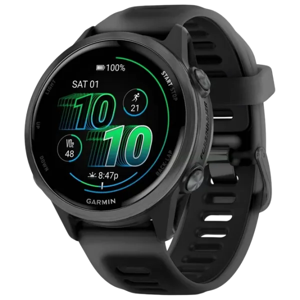 Умные часы Garmin Forerunner 570 1.2" / 42 мм / Черный - Чёрный / 010-02970-00 photo 1