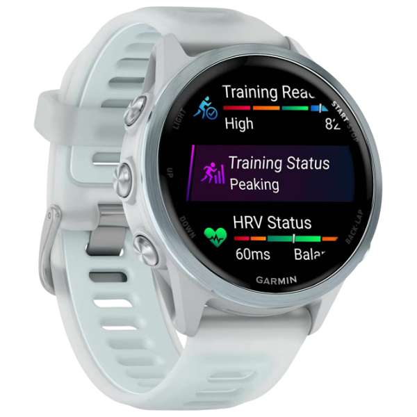 Умные часы Garmin Forerunner 570 1.2" / 42 мм / Белый Камень - Синий / 010-02970-01 photo 3