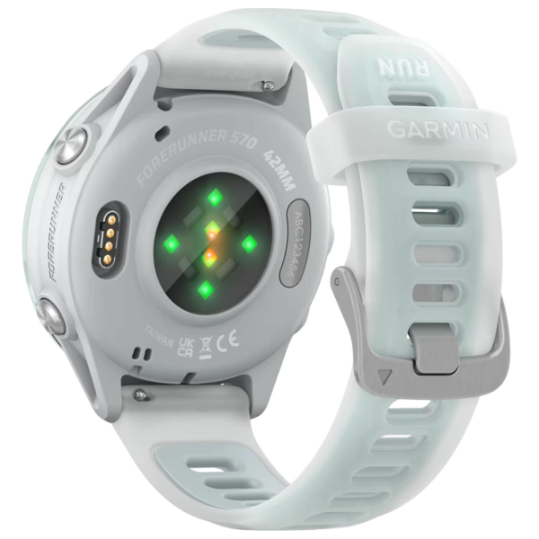 Умные часы Garmin Forerunner 570 1.2" / 42 мм / Белый Камень - Синий / 010-02970-01 photo 4