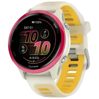 Умные часы Garmin Forerunner 570 1.2" / 42 мм / Кость - Манго / 010-02970-02