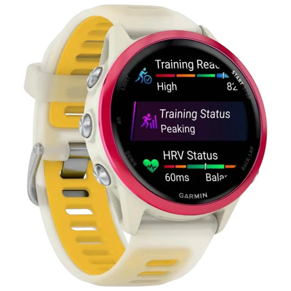 Умные часы Garmin Forerunner 570 1.2" / 42 мм / Кость - Манго / 010-02970-02 photo 3