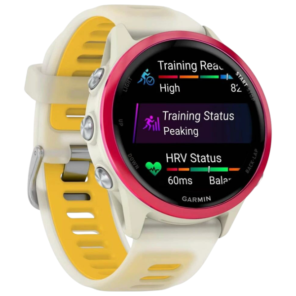 Умные часы Garmin Forerunner 570 1.2" / 42 мм / Кость - Манго / 010-02970-02 photo 3