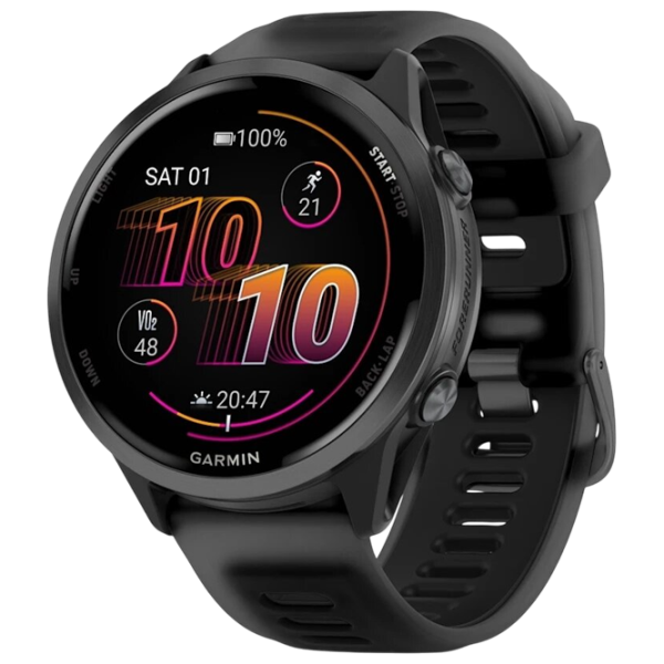 Умные часы Garmin Forerunner 570 1.4" / 47 мм / Черный - Чёрный / 010-02971-00 photo 1
