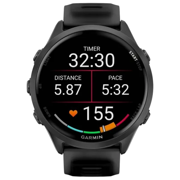 Умные часы Garmin Forerunner 570 1.4" / 47 мм / Черный - Чёрный / 010-02971-00 photo 2