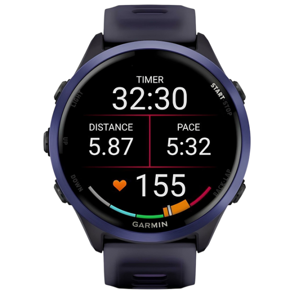 Ceas inteligent Garmin Forerunner 570 1.4" / 47 mm / Purple - Indigo / 010-02971-02 photo 2
