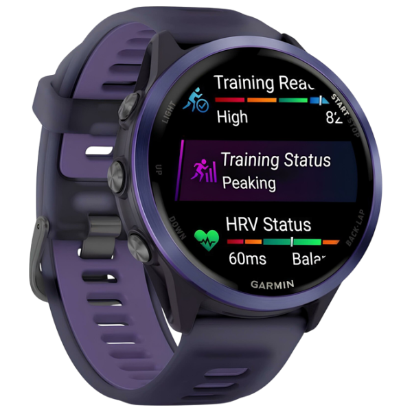 Ceas inteligent Garmin Forerunner 570 1.4" / 47 mm / Purple - Indigo / 010-02971-02 photo 3