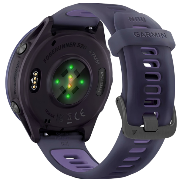 Ceas inteligent Garmin Forerunner 570 1.4" / 47 mm / Purple - Indigo / 010-02971-02 photo 4