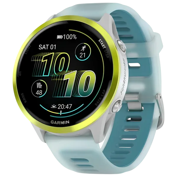 Ceas inteligent Garmin Forerunner 570 1.4" / 47 mm / Whitestone - Blue / 010-02971-01 photo 1