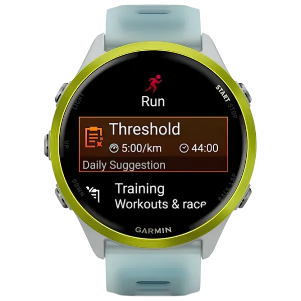 Ceas inteligent Garmin Forerunner 570 1.4" / 47 mm / Whitestone - Blue / 010-02971-01 photo 2