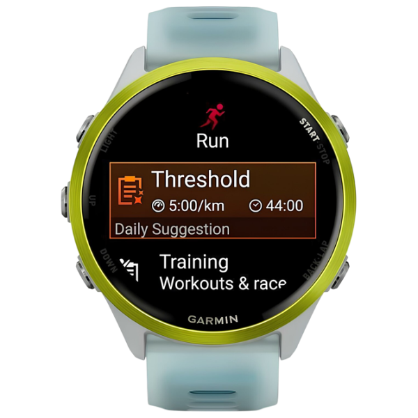 Ceas inteligent Garmin Forerunner 570 1.4" / 47 mm / Whitestone - Blue / 010-02971-01 photo 2