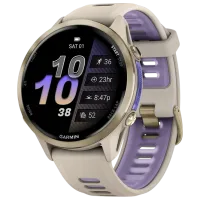 Ceas inteligent Garmin Forerunner 970 1.4" / 47 mm / Grey - Translucent Indigo / 010-02969-12