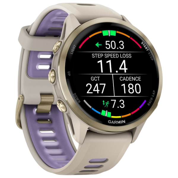 Ceas inteligent Garmin Forerunner 970 1.4" / 47 mm / Grey - Translucent Indigo / 010-02969-12 photo 3