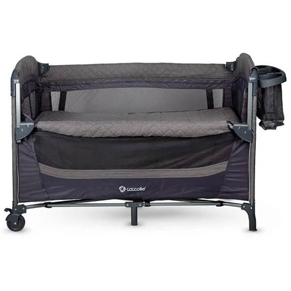 Pat pentru copii Coccolle Co-sleeper Insieme 0 luni - 3 ani / Greystone photo 4