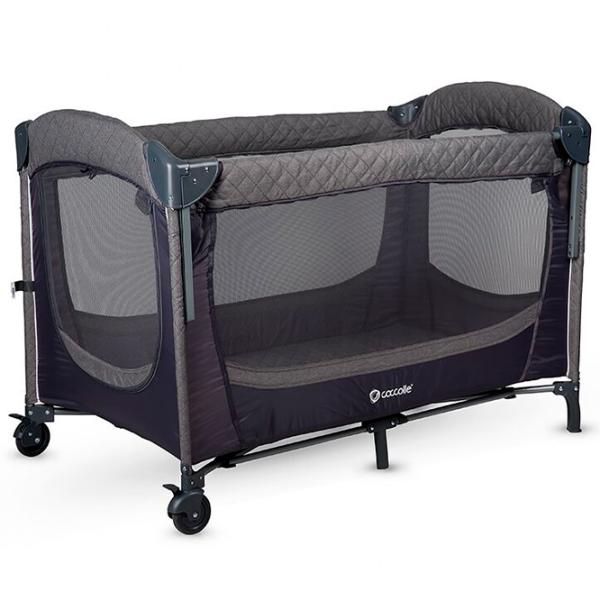Pat pentru copii Coccolle Co-sleeper Insieme 0 luni - 3 ani / Greystone photo 5