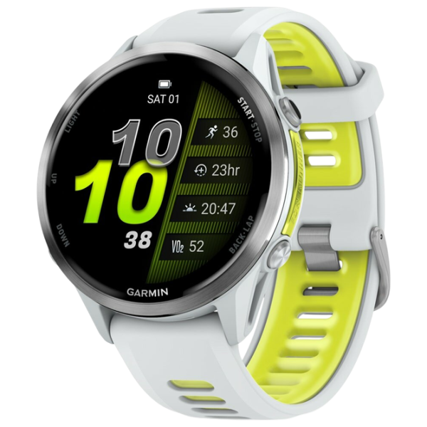 Ceas inteligent Garmin Forerunner 970 1.4" / 47 mm / Whitestone - Whitestone / 010-02969-11 photo 1