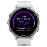 Умные часы Garmin Forerunner 970 1.4" / 47 мм / Белый Камень - Whitestone / 010-02969-11 photo 2