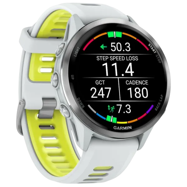 Ceas inteligent Garmin Forerunner 970 1.4" / 47 mm / Whitestone - Whitestone / 010-02969-11 photo 3