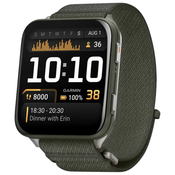 Ceas inteligent Garmin Venu X1 2.0" / 51.2 mm / Moss - Moss / 010-02980-03 photo 1