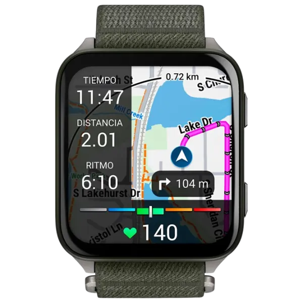 Ceas inteligent Garmin Venu X1 2.0" / 51.2 mm / Moss - Moss / 010-02980-03 photo 2