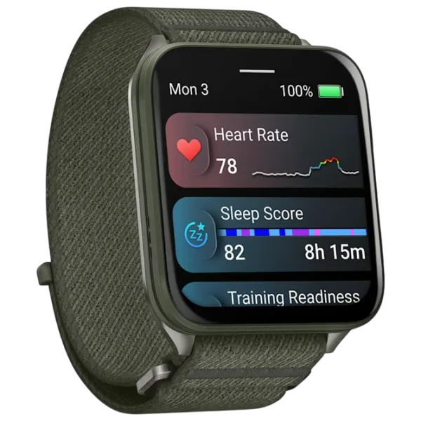 Ceas inteligent Garmin Venu X1 2.0" / 51.2 mm / Moss - Moss / 010-02980-03 photo 3