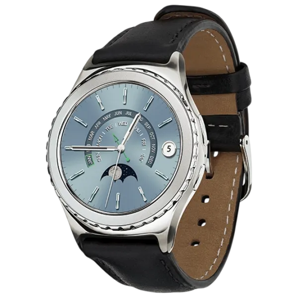 Умные часы Gear S2 Gear S2 1.2" / / Платиновый - Чёрный / R732 photo 1
