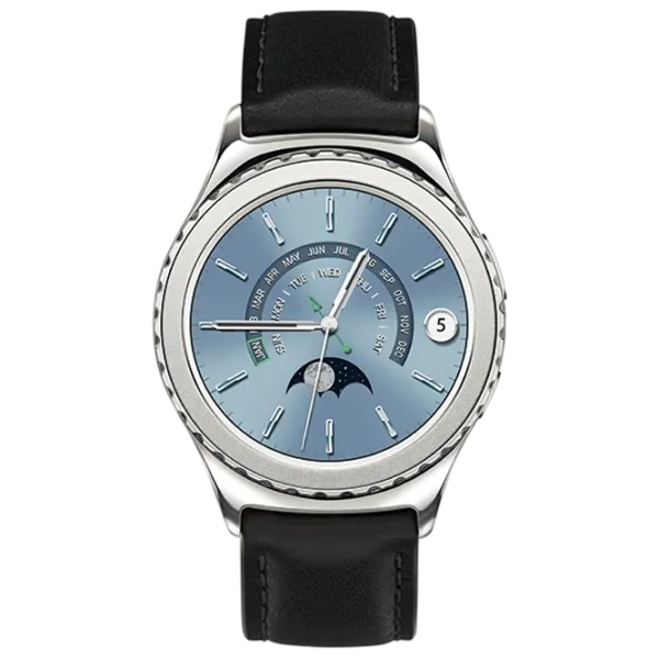 Умные часы Gear S2 Gear S2 1.2" / / Платиновый - Чёрный / R732 photo 2