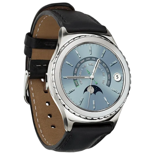 Умные часы Gear S2 Gear S2 1.2" / / Платиновый - Чёрный / R732 photo 3