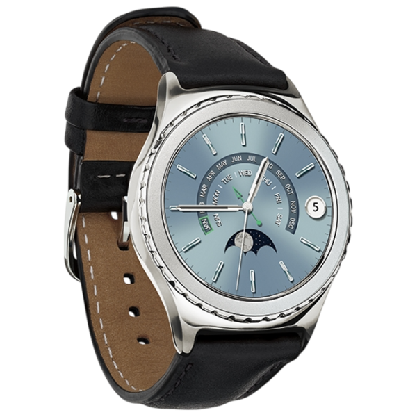 Умные часы Gear S2 Gear S2 1.2" / / Платиновый - Чёрный / R732 photo 3