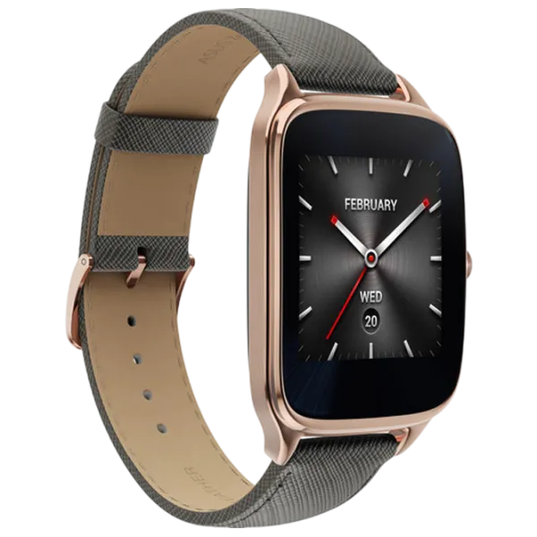 Умные часы Asus Zen Watch 2 1.63" / 41.4 мм / Золото - Серый / WI501Q photo 3