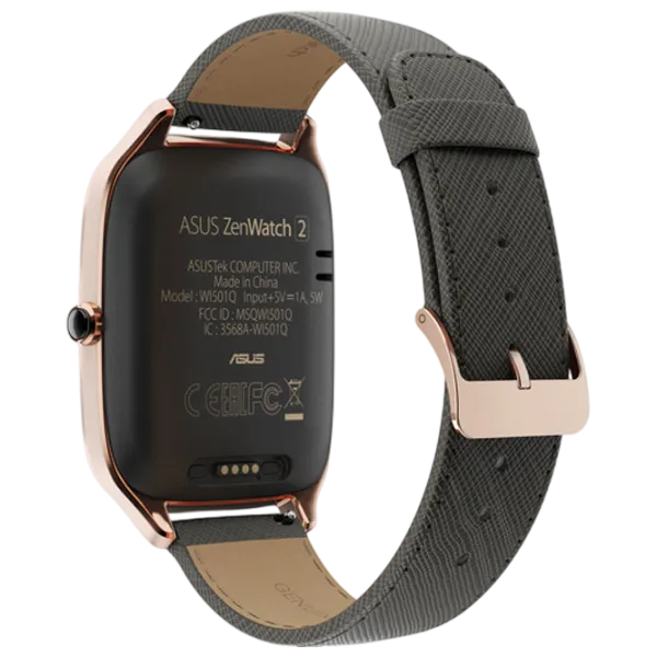 Умные часы Asus Zen Watch 2 1.63" / 41.4 мм / Золото - Серый / WI501Q photo 6