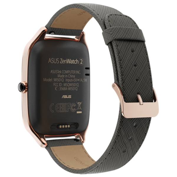 Умные часы Asus Zen Watch 2 1.63" / 41.4 мм / Золото - Серый / WI501Q photo 6