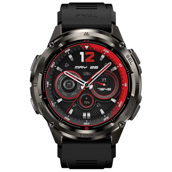 Ceas inteligent Kospet Tank T3 Ultra 1.43" / / Black - Black / photo 2