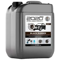 Soluție de îngrijire POLYCHROM 2020 Black Rubber  / anvelope