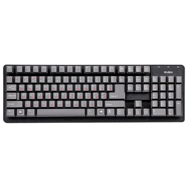 Tastatură Sven Standard 301 Cu fir / Black photo 1