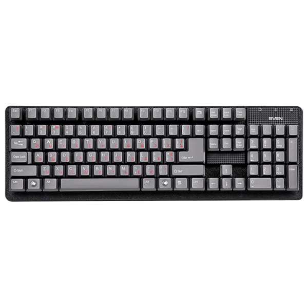 Tastatură Sven Standard 301 Cu fir / Black photo 1