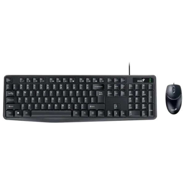 Клавиатура и Мышь Genius KM-170 Проводная / Черный photo 1