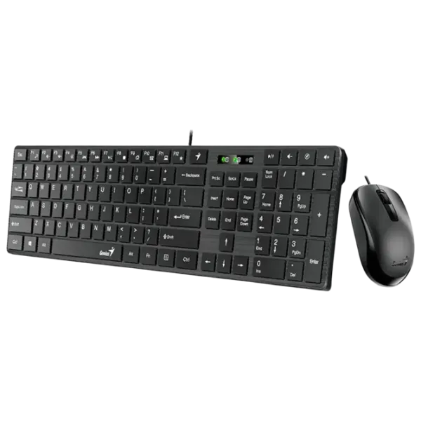 Клавиатура и Мышь Genius SlimStar C126 Проводная / Черный photo 3