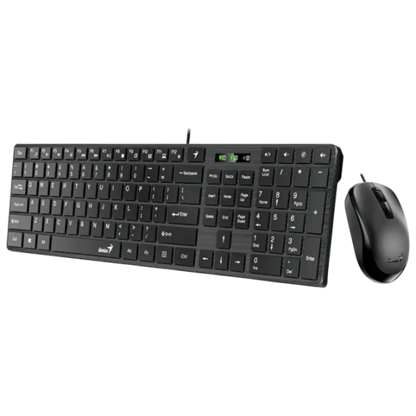 Клавиатура и Мышь Genius SlimStar C126 Проводная / Черный photo 3