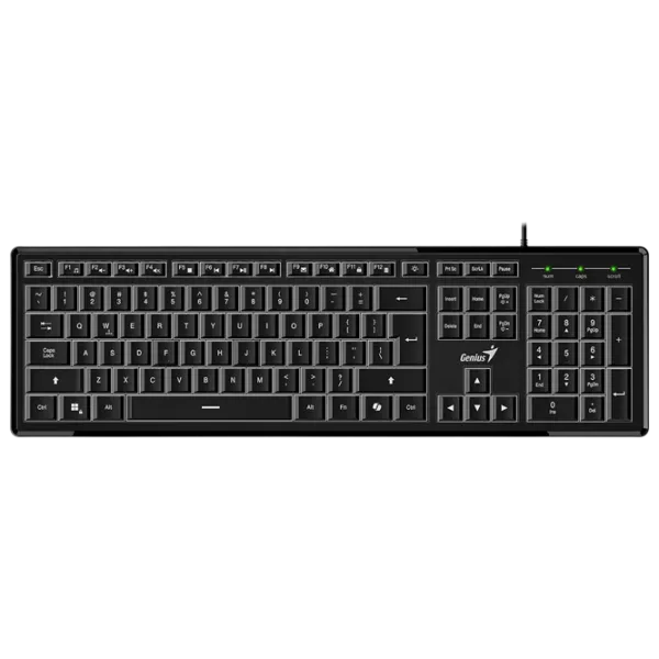 Tastatură Genius SlimStar 820 Cu fir / Black photo 1 Tastatură Genius SlimStar 820 Cu fir / Black photo 1