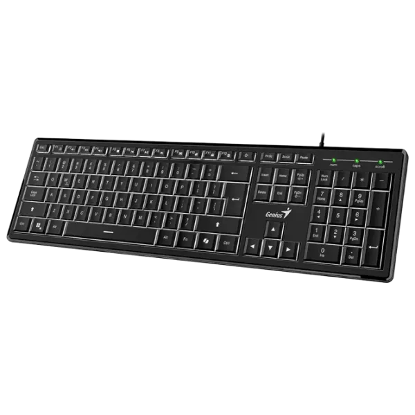 Tastatură Genius SlimStar 820 Cu fir / Black photo 2 Tastatură Genius SlimStar 820 Cu fir / Black photo 2