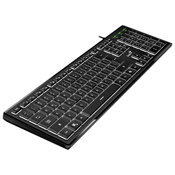 Tastatură Genius SlimStar 820 Cu fir / Black photo 3 Tastatură Genius SlimStar 820 Cu fir / Black photo 3