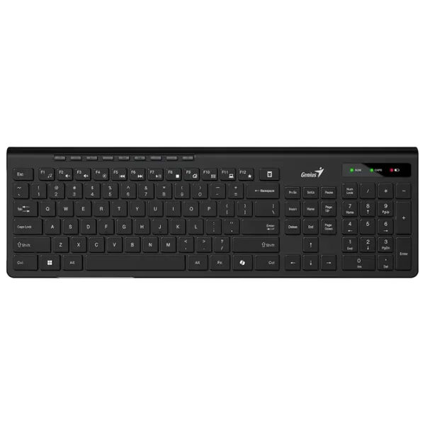 Tastatură Genius SlimStar 7230 Fără fir / Black photo 1