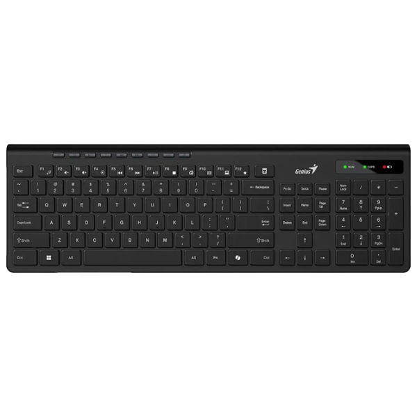 Tastatură Genius SlimStar 7230 Fără fir / Black photo 1