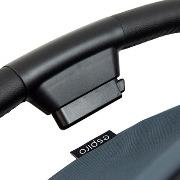 Детская коляска Espiro Just 127 / Graphite Berry photo 12