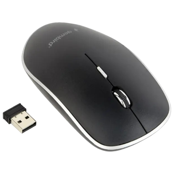 Mouse Gembird MUSW-4B-01 Black photo 5