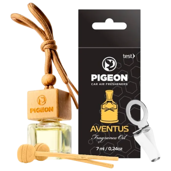 Aromatizator auto Pigeon Aur Edition Aventus  / 0.007l / pe oglindă photo 1