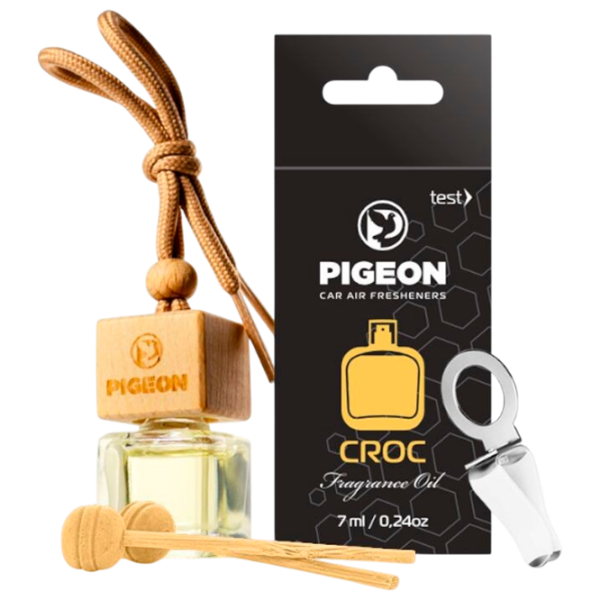 Aromatizator auto Pigeon Aur Edition Croc  / 0.007l / pe oglindă photo 1