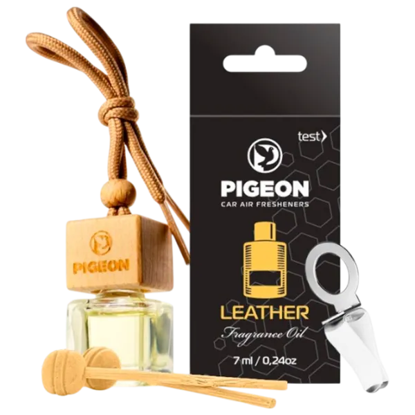 Aromatizator auto Pigeon Aur Edition Leather  / 0.007l / pe oglindă photo 1