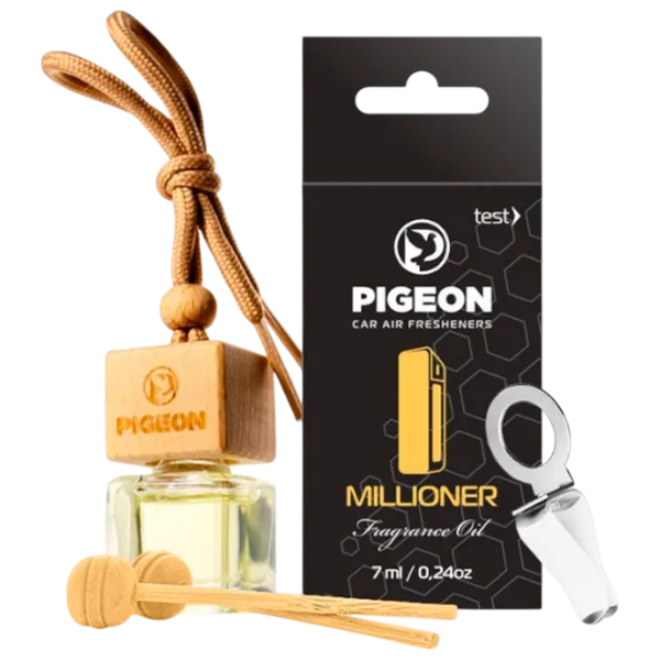 Aromatizator auto Pigeon Aur Edition Millioner  / 0.007l / pe oglindă photo 1