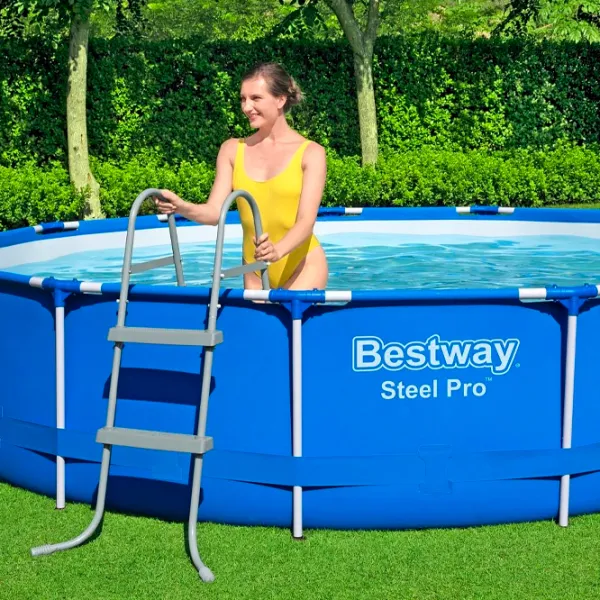 Бассейн Bestway 5612E 8680 л/ Каркасный/ Синий photo 5
